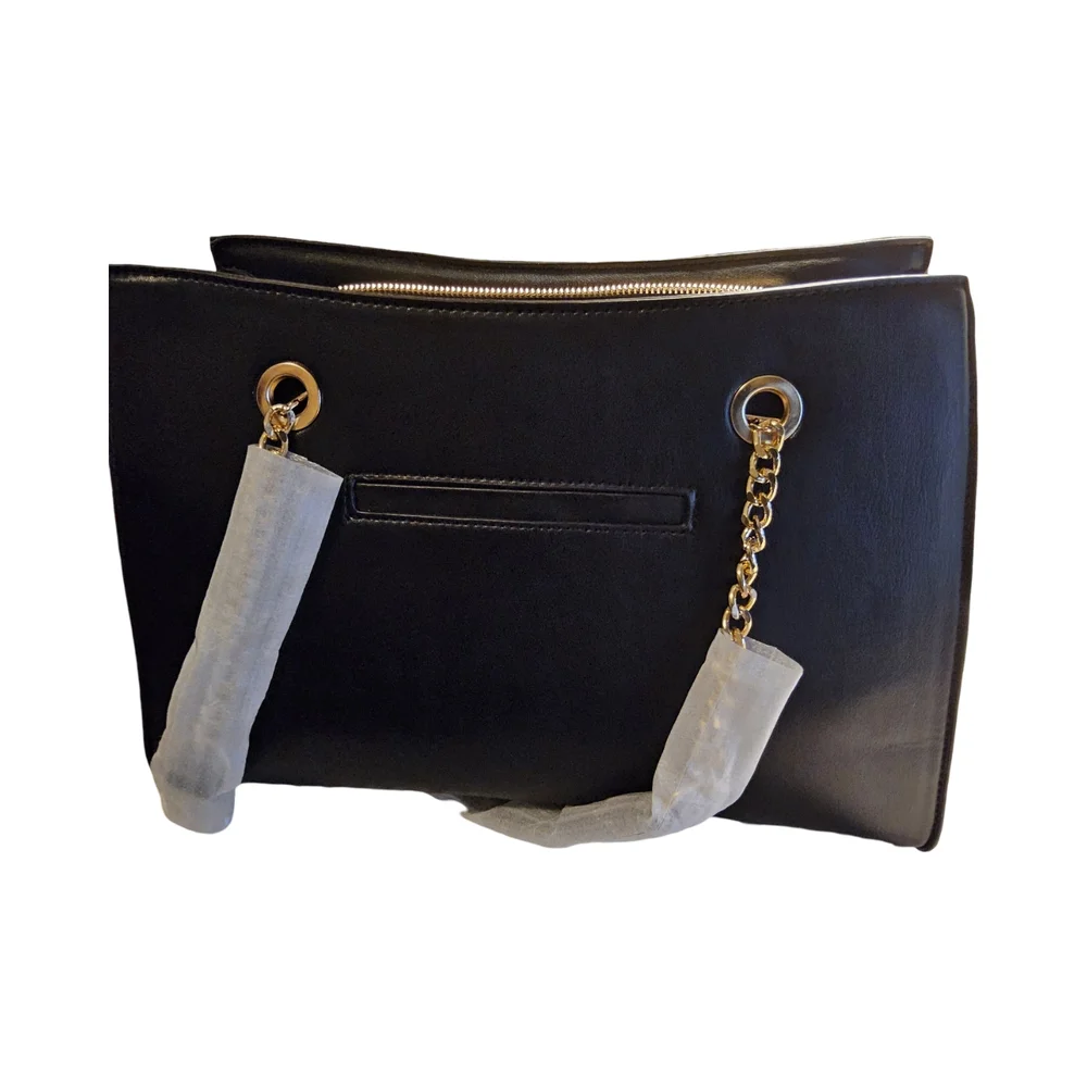 New Christian Lacroix Luxe Cream Quilted Satchel